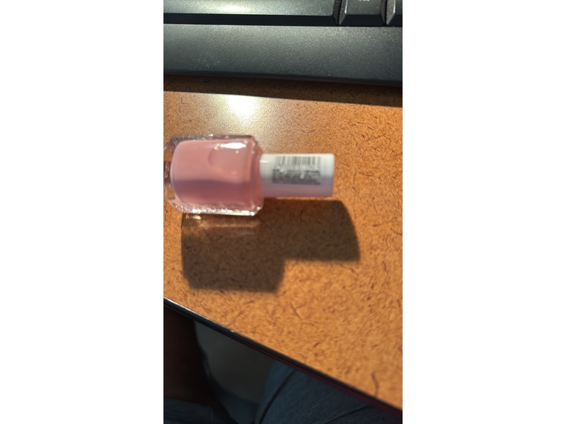 Essie Nail Lacquer, 633 Sheer Pale Pink, 4.6 fl oz/13.5 mL
