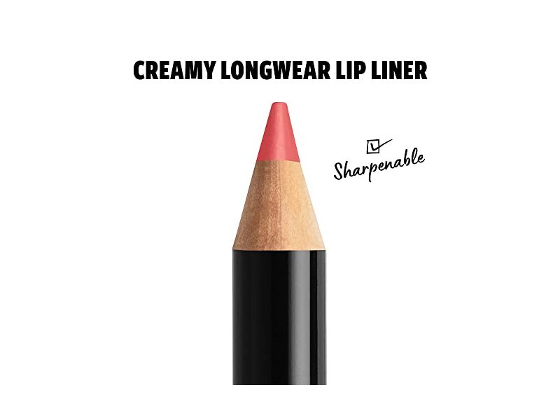 NYX PROFESSIONAL MAKEUP Slim Lip Pencil, Long-Lasting Creamy Lip Liner - Hot Red