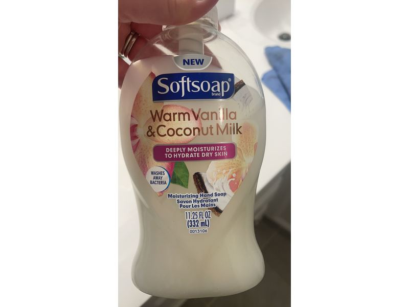 Softsoap Moisturizing Hand Soap, Warm Vanilla & Coconut Milk, 11.25 fl oz/332 mL