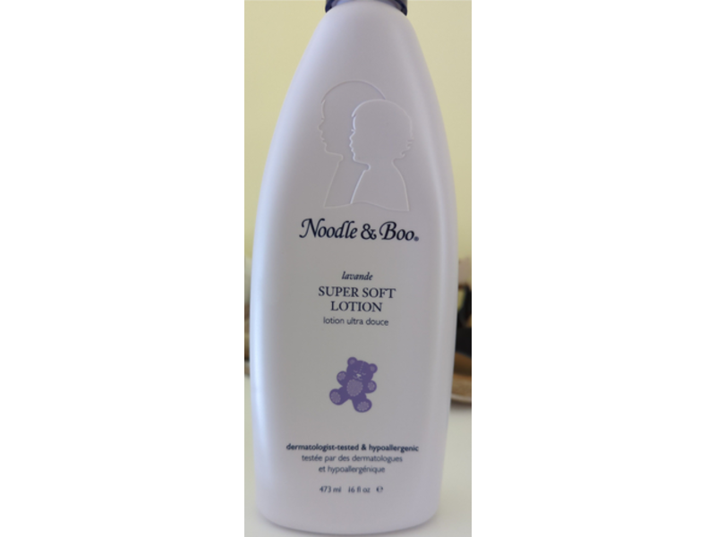 Noodle & Boo Super Soft Lotion, Lavender, 16 fl oz/473 mL