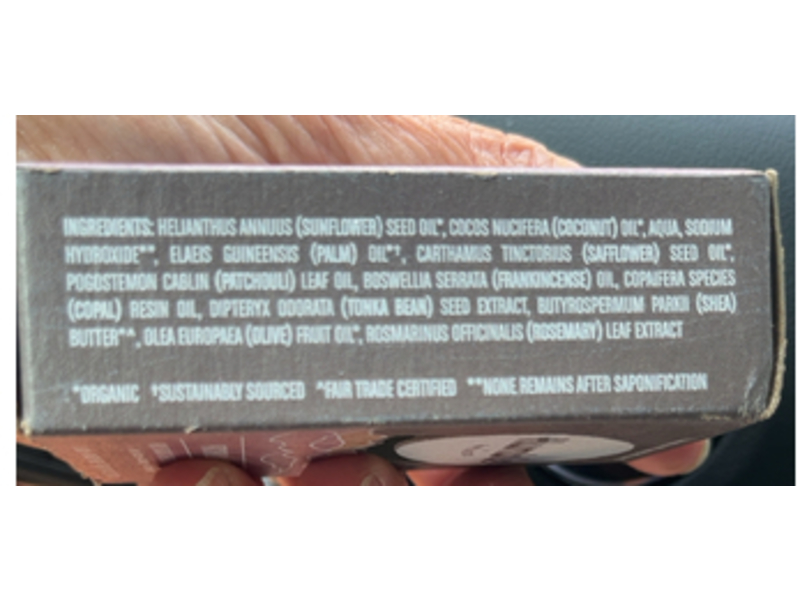 Humble Handcrafted Bar Soap, Patchouli & Copal, 4 oz/113 g