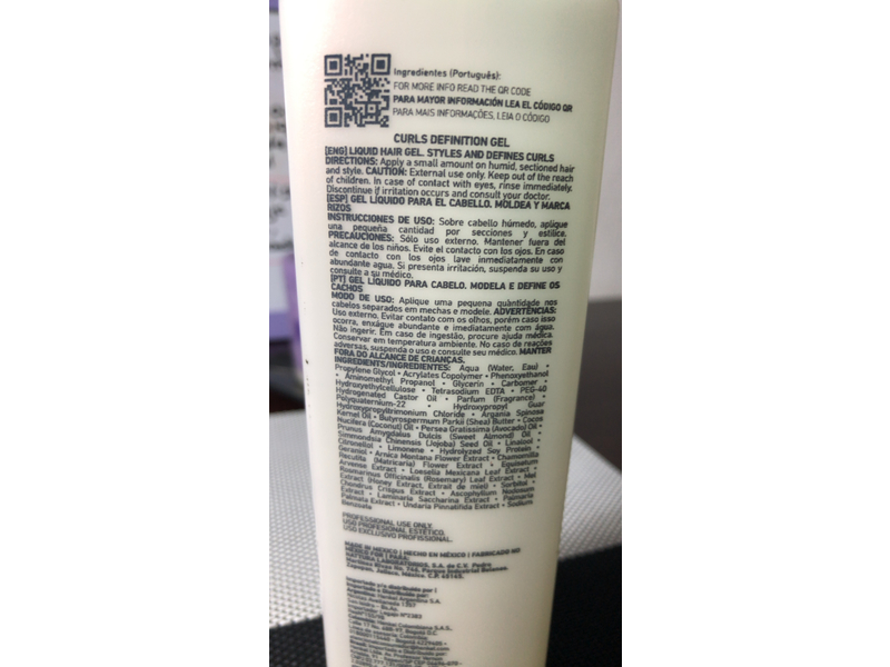 Tec Italy Curls Definition Gel, 10.14 fl oz/300 mL