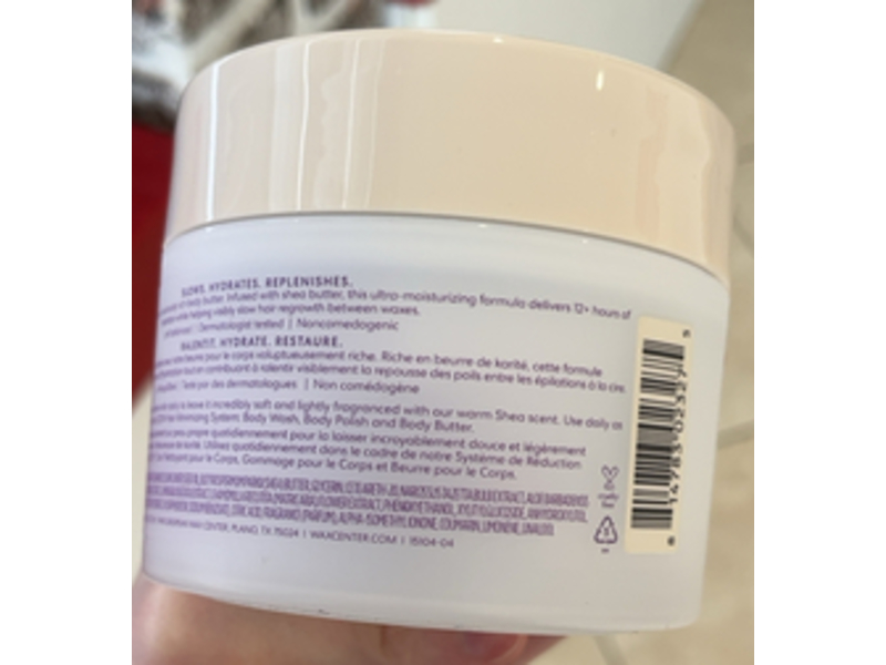 European Wax Center Slow Body Butter, Shea, 6.7 fl oz/200 mL
