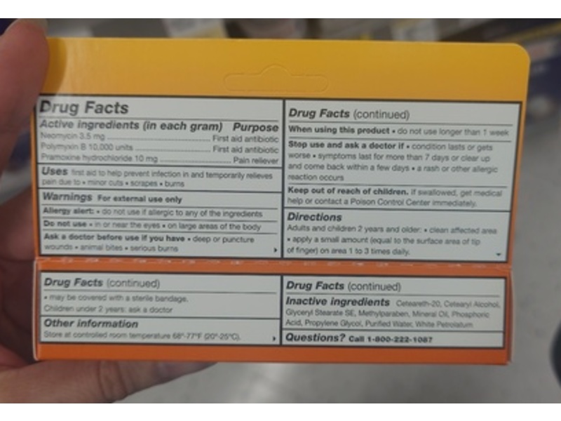 Walgreens Multi-Antibiotic Cream + Pain Relief, Maximum Strength, 1 oz/28 g