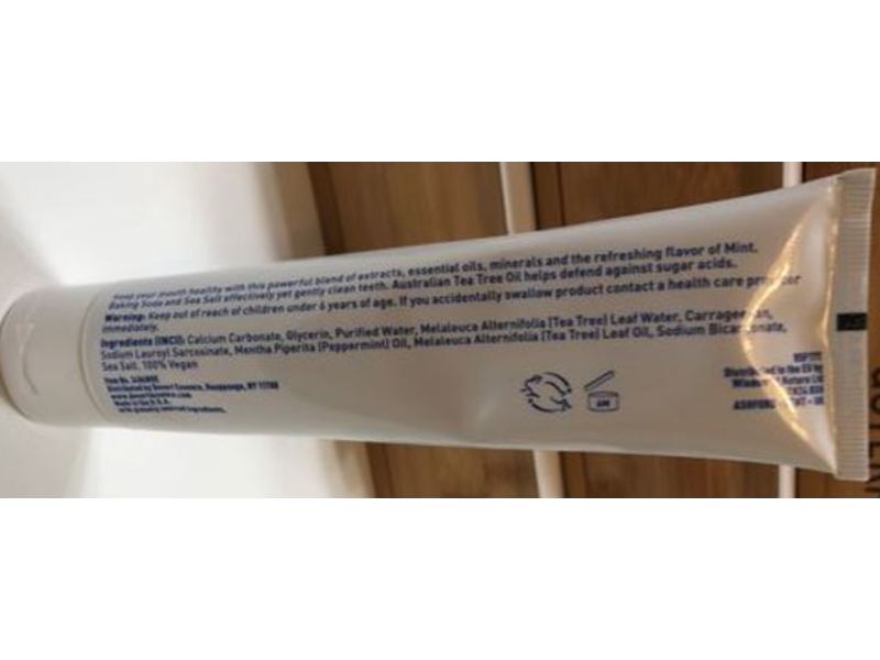 Desert Essence Tea Tree Oil Toothpaste, Mint, 6.25 oz/176 g