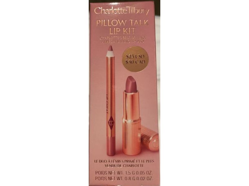 Charlotte Tilbury Pillow Talk Lip Kit, Pillow Talk Original