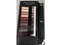 e.l.f. Cosmetics Eyeshadow Palette, Mad For Matte, 0.49 fl oz/14 g - thumbnail 1