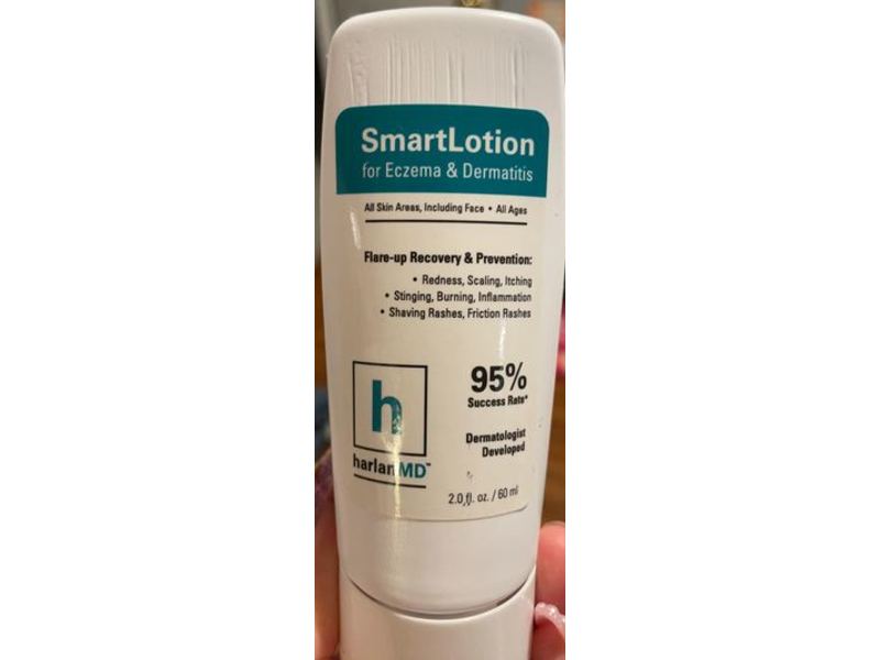 HarlanMD Eczema & Dermatitis Smart Lotion, 1 fl oz/60 mL