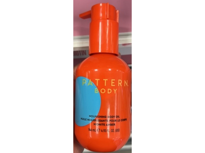 Pattern Nourishing Body Oil, Midnite Amber, 4.93 fl oz/146 mL
