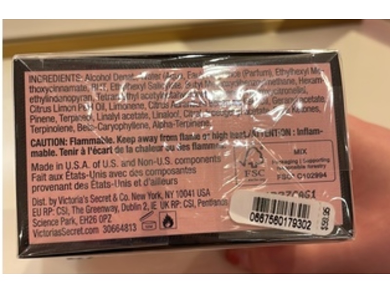 Victoria's Secret Bombshell Eau De Parfum, 1.7 fl oz/50 mL