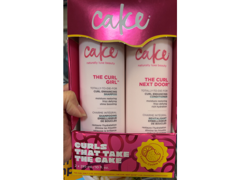 Marc Anthony Curls That Take The Cake Curl Enhancing Shampoo + Conditioner, 10 fl oz/295 mL, Pack of 2
