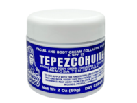 Tepezcohuite Facial & Body Cream, Collagen, Vitamin E & SPF 15, 2 oz/60 g - Image 2