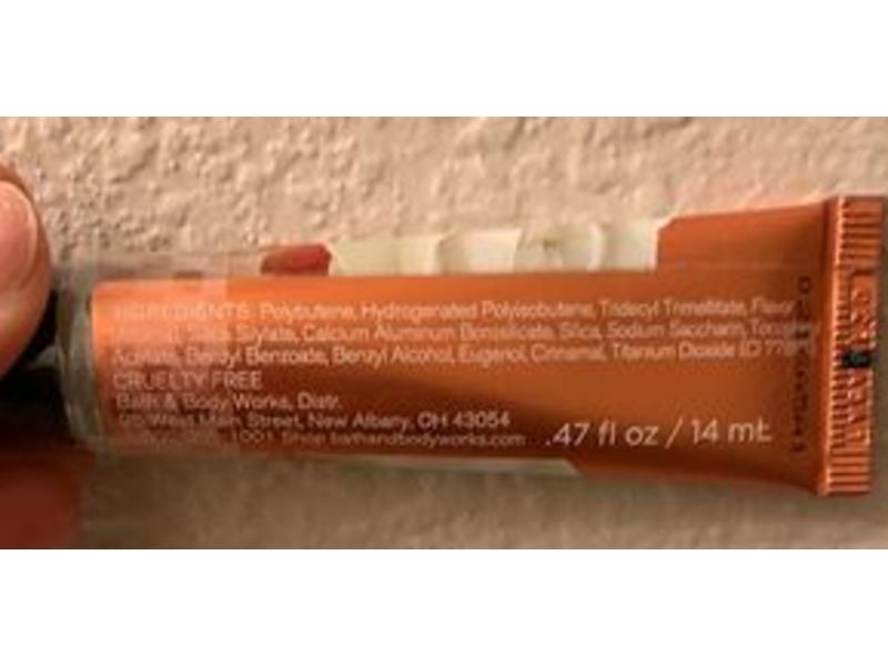 Bath and Body Works Lip Gloss Pumpkin Cupcake, 0.47 fl oz/14 mL