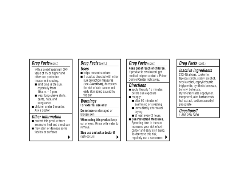 Coppertone Sport Face+Body Sunscreen, SPF 40, 1.5 oz/42.5 g