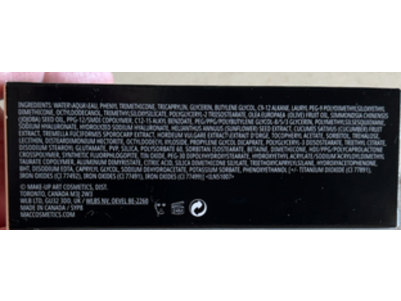 MAC Studio Radiance Serum Powered Foundation, NC14.5, 1 fl oz/30 mL