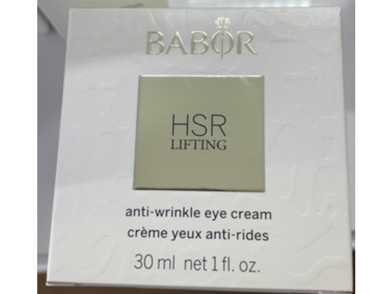 Babor HSR Lifting Anti-wrinkle Eye Cream, 1 fl oz/30 mL