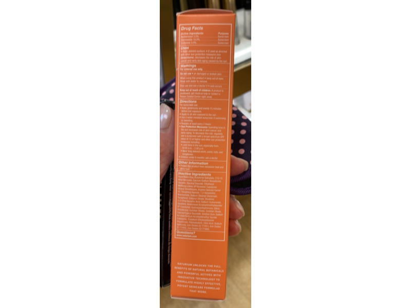 Naturium Dew-Glow Tinted Moisturizer Sunscreen, SPF 50+, Medium, 1.7 fl oz/50 mL