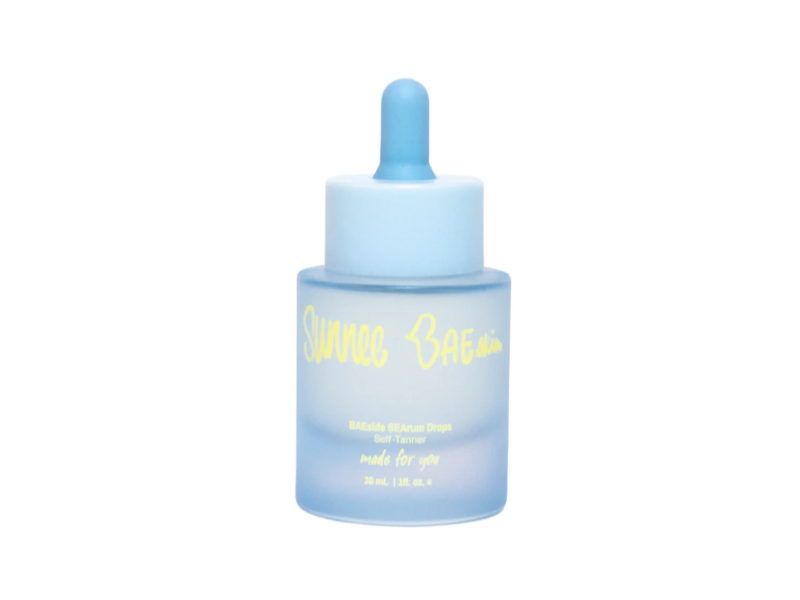 Sunnee Bae Skin Self-Tanner BEAside SEArum Drops, 1 fl oz/30 mL