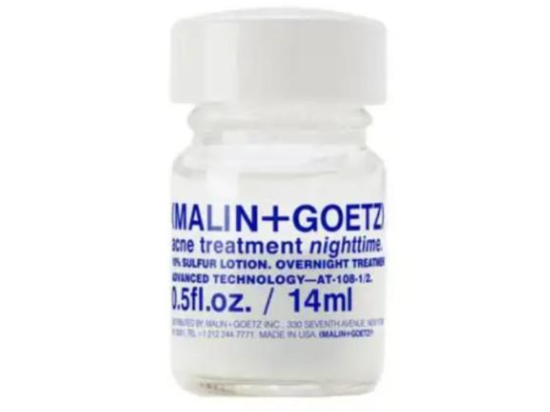 Malin+Goetz Acne Treatment Nighttime, 0.5 fl oz/14 mL