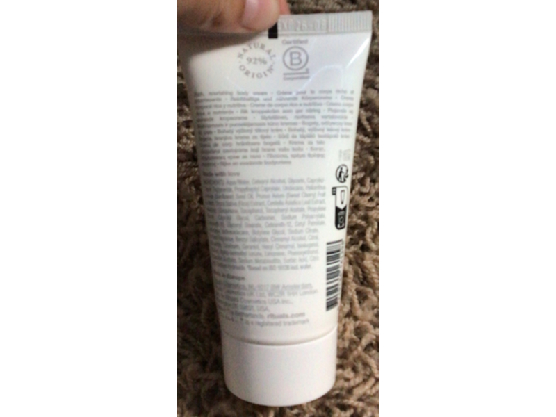 The Ritual Of Sakura Magic Touch Body Cream, Rice Milk & Cherry Blossom, 2.3 fl oz/70 mL