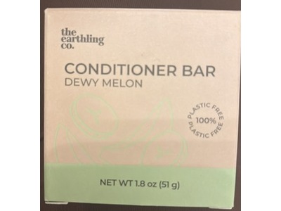The Earthling Co. Conditioner Bar, Dewy Melon, 1.8 oz/51 g