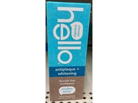 Hello Antiplaque + Whitening Fluoride Free Toothpaste, Crushes Tarter, 4.0 fl oz/113 g - thumbnail 2