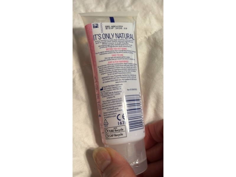 Durex Naturals Extra Sensitive Lube, 100 mL