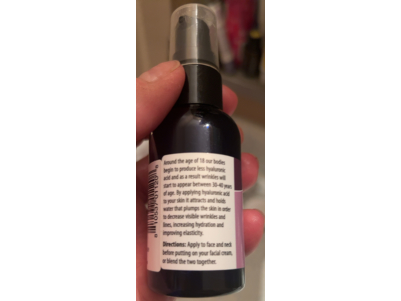 Udder Delight Reddu Natural Skin Care Serum, Hyaluronic Acid, 2 fl oz/60 mL