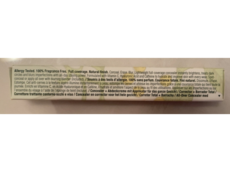 Clinique All Over Concealer + Eraser, CN 90 Sand, 0.2 fl oz/6 mL