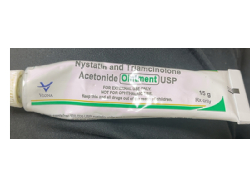 Nystatin and Triamcinolone Acetonide Ointment, 15 g, Viona (Rx)