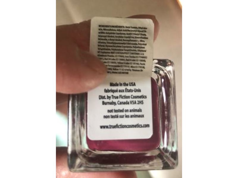 True Fiction Nail Lacquer, Sangria, 0.45 fl oz/13.3mL