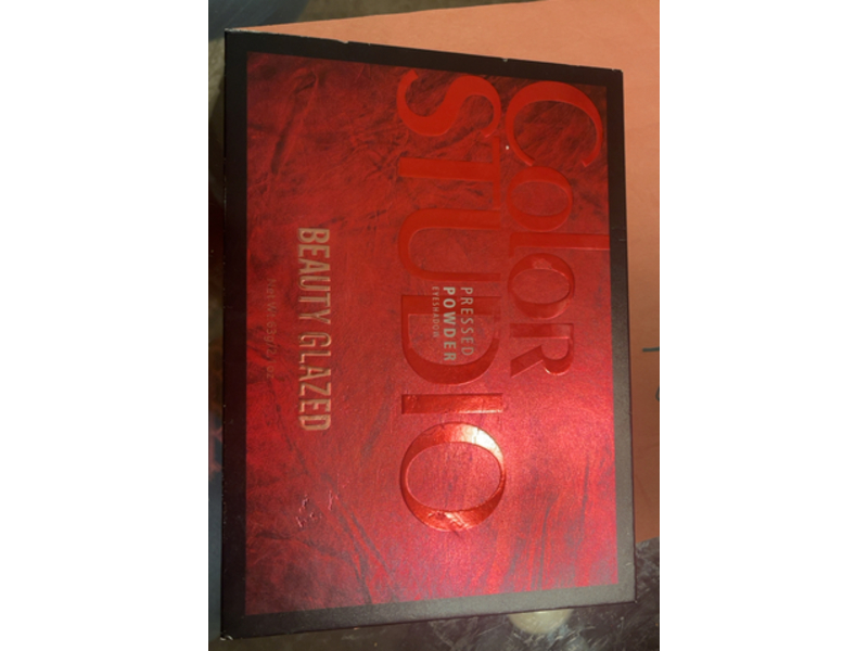 Beauty Glazed Color Studio Pressed Powder Eyeshadow Palette, 2 oz/63 g