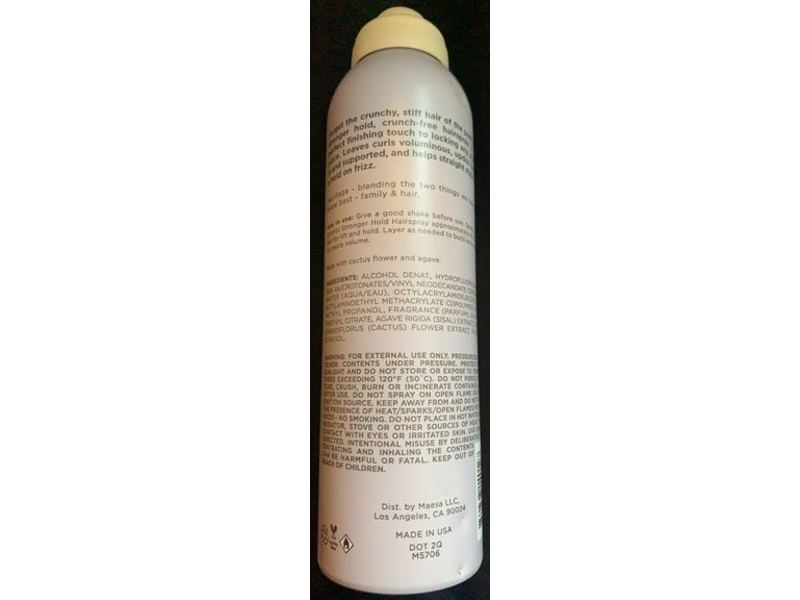 Hairitage Stronger Hold Hairspray, Under Control, 6.8 oz/225 mL