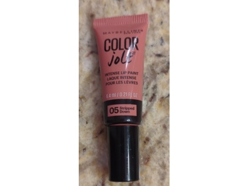 Maybelline New York Color Jolt Intense Lip Paint, 05 Stripped Down, 0.21 fl oz/6.4 mL