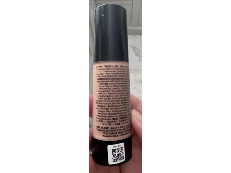 House of Colour Bb Cream, Light Medium Bbclm, 1 fl oz/30 mL