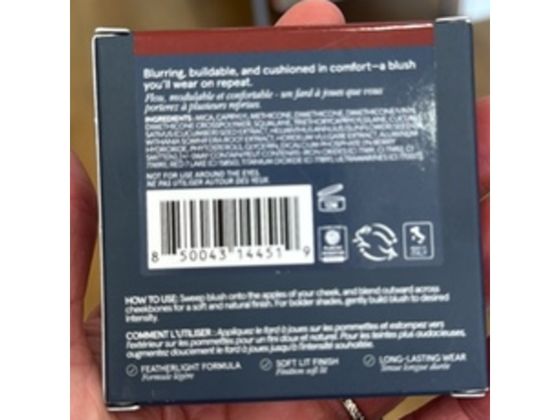 SOSHE Blurring Pillow Blush, Copper Spice, 0.28 oz/8 g
