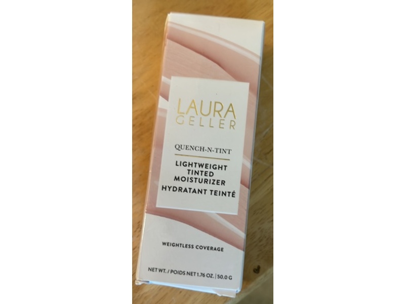 Laura Geller Quench-N-Tint Tinted Moisturizer, Porcelain/Fair, 1.76 fl oz/50 g
