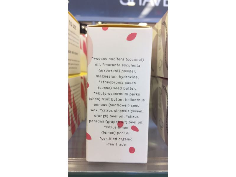 Meow Meow Tweet Grapefruit Baking Soda Free Deodorant Stick, 1.8 oz/50 g