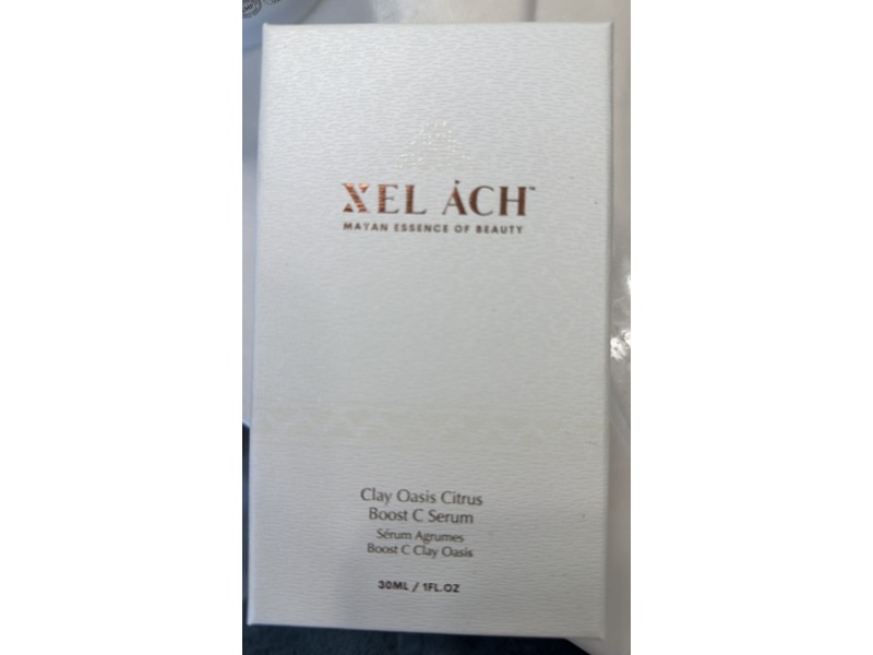 Xel Ach Clay Oasis Citrus Boost C Serum, 1 fl oz/30 mL