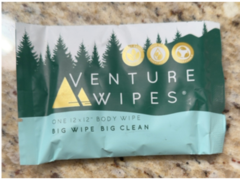 Venture Big Clean Body Wipes, 10 Count