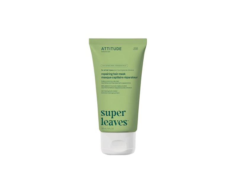 Attitude Super Leaves Repairing Hair Mask, Rose & White Flower, 5 fl oz/150 mL
