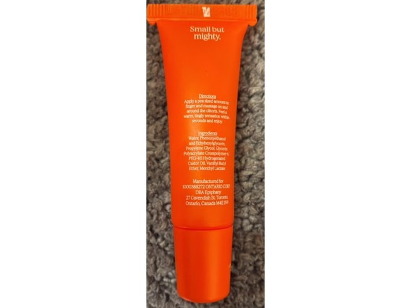 Epiphany Clit Arousal Oil Serum, 0.34 fl oz/10 mL