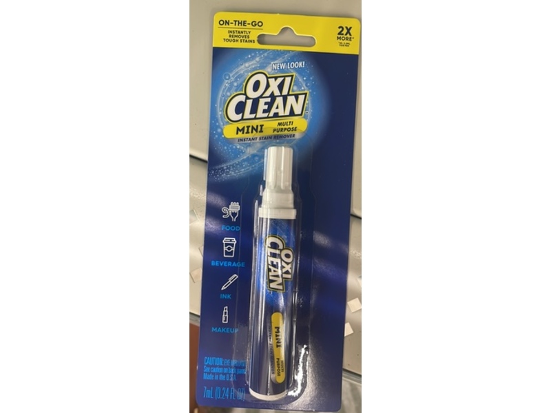Oxi Clean Mini Instant Stain Remover, 0.24 fl oz/7 mL