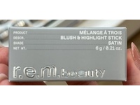 r.e.m. beauty Melange A Trois Blush & Highlight Stick, Satin, 0.21 oz/6 g - thumbnail 2