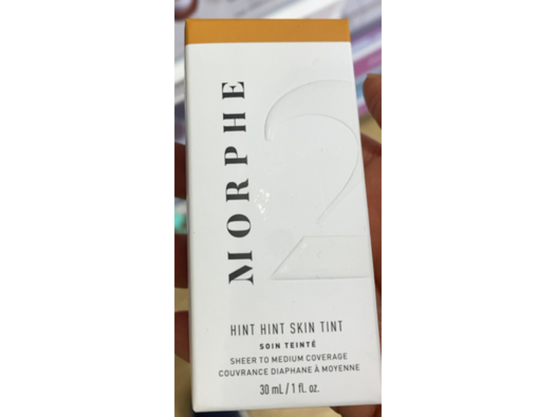 Morphe 2 Hint Hint Skin Tint Foundation, Hint of Butterscotch, 1 fl oz/30 mL