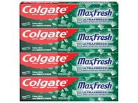 Colgate MaxFresh Ultrafreeze Toothpaste, Clean Mint, 6.3 oz/178 g, 4 Pack - Image 2