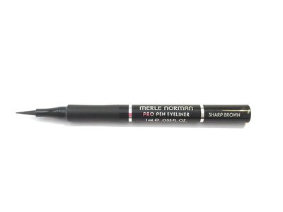 Merle Norman Pro Pen Eyeliner, Sharp Brown, 0.33 fl oz/1 mL