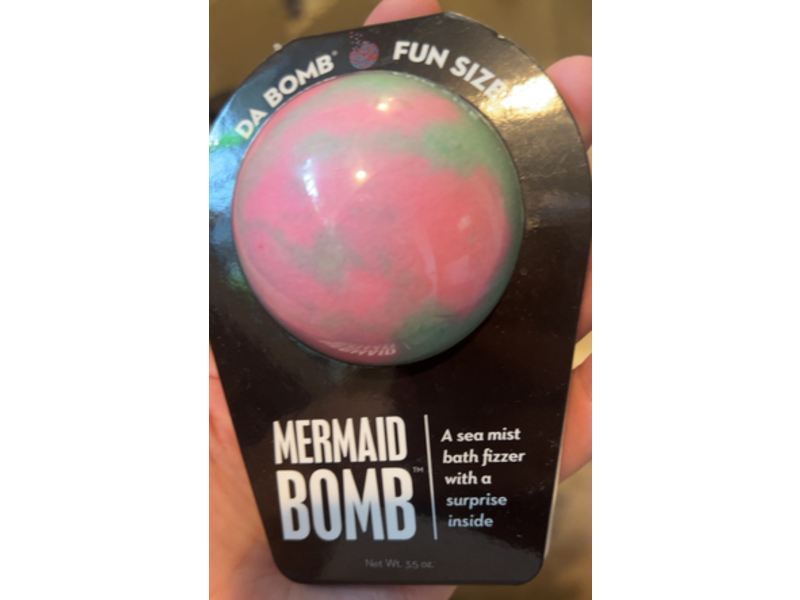 Da Bomb A Sea Mist Bath Fizzer, mermaid Bomb, 3.5 oz
