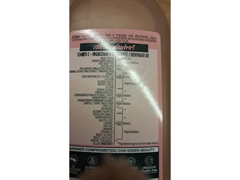 Garnier Fructis Hair Food Pina Anti-Breakage Shampoo, 300 mL