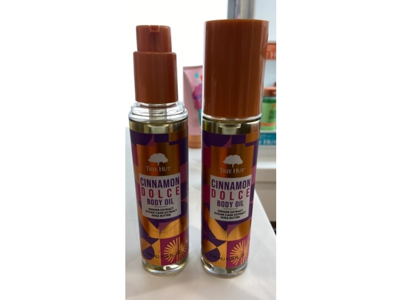 Tree Hut Body Oil, Cinnamon Dolce, 5 fl oz/148 mL, 2 Count
